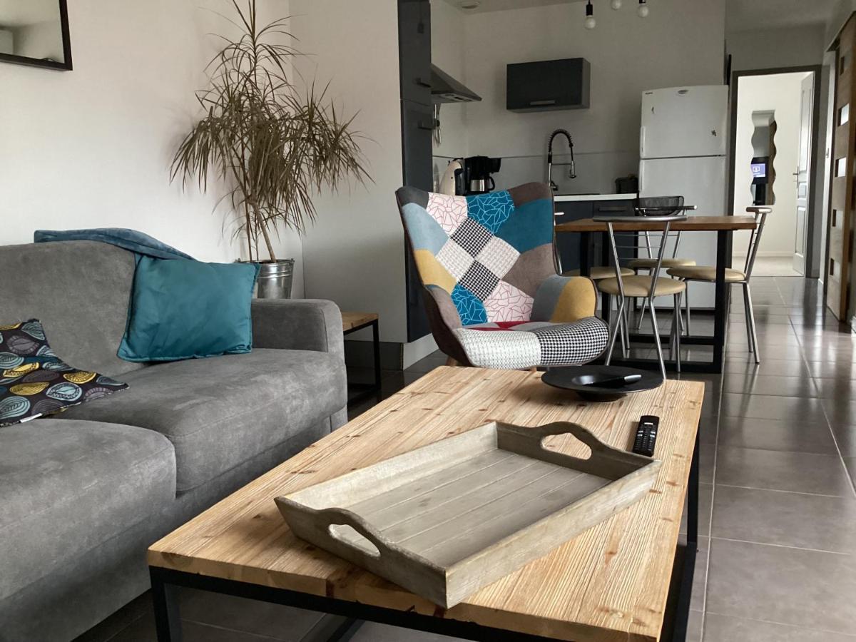 Joli Appartement 50 M2 Classe 3 Etoiles Avec Terrasse Et Jardin La Rochelle  Buitenkant foto